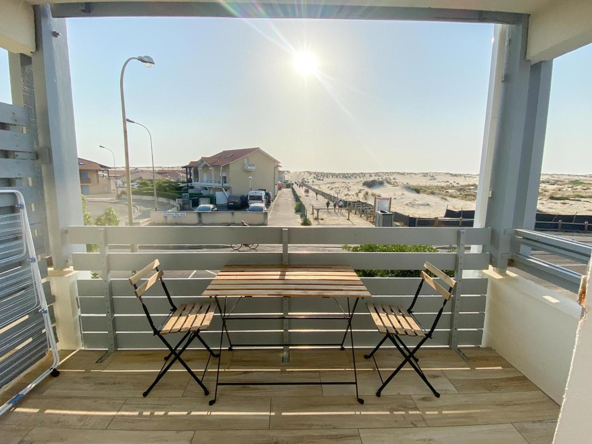 Appartement Au Pied Des Dunes Avec Vue Бискаррос Экстерьер фото